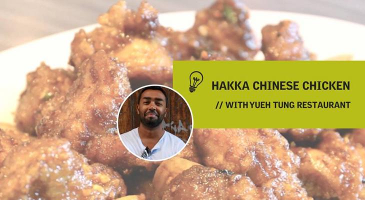 Curious Minds host Suresh Doss and Hakka Chinese Chicken