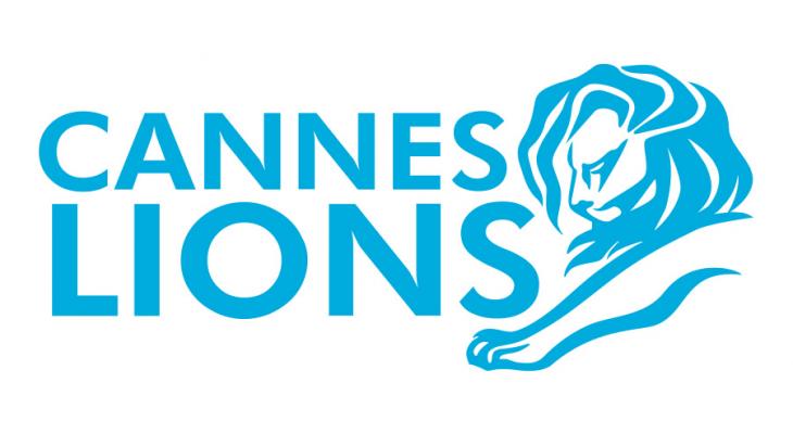 Cannes Lions logo of a blue lion