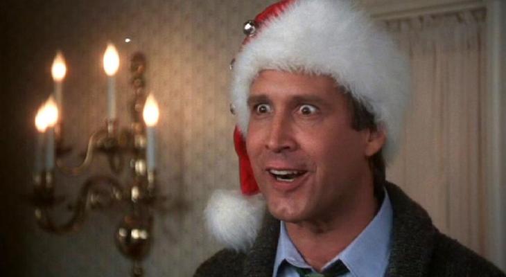 Chevy Chase in Christmas Vacation