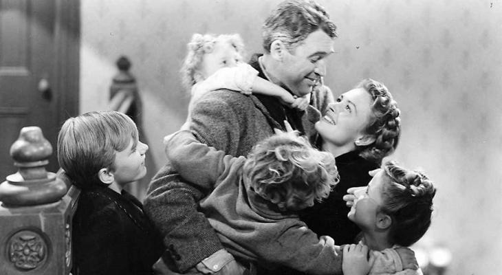 Jimmy Stewart in It's a Wonderful Life