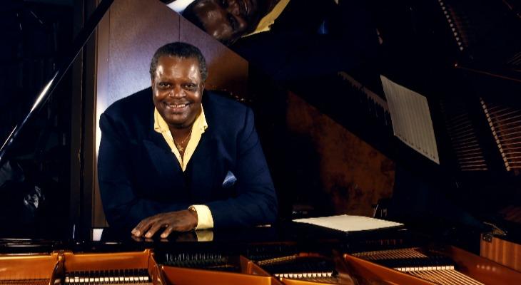 Oscar Peterson with piano