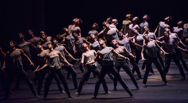 People dancing on a stage