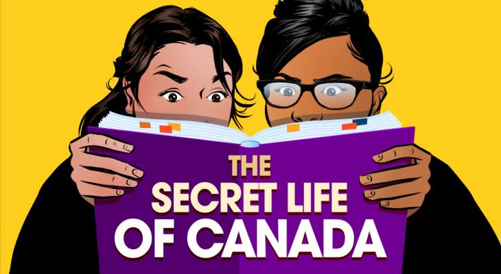 The Secret Life of Canada image of two people reading a book