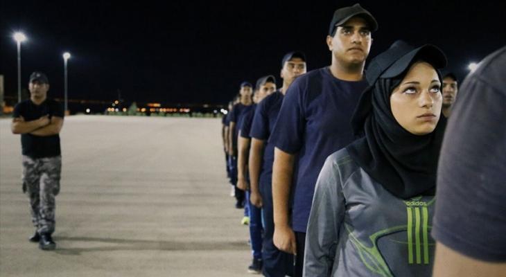 A strong-willed young woman in the Palestinian Security Forces