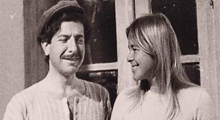 Marianne Ihlen and Leonard Cohen