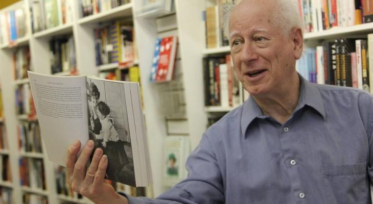 a person holding a book