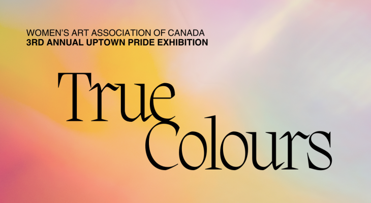 Colourful background with text, True Colours with Open Call submission deadline at Thursday, June 15