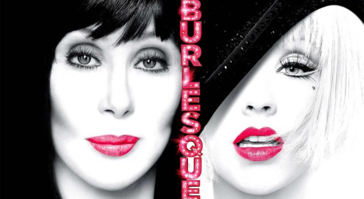 Cher and Christina Aguilera featured on the film's poster image.