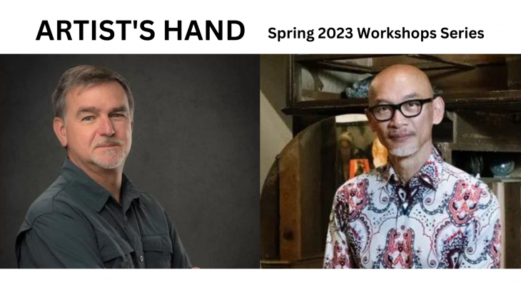 Artist's Hand Workshop - Portrait of Rod Trider and Ed Pien