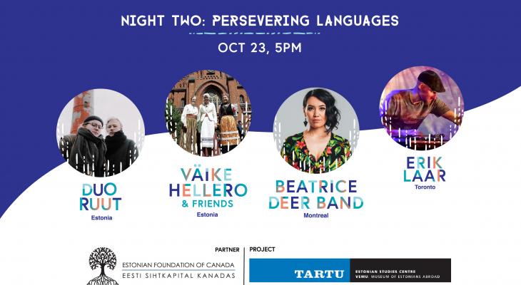 Estonian Music Week Concert - Night Two: Persevering Languages