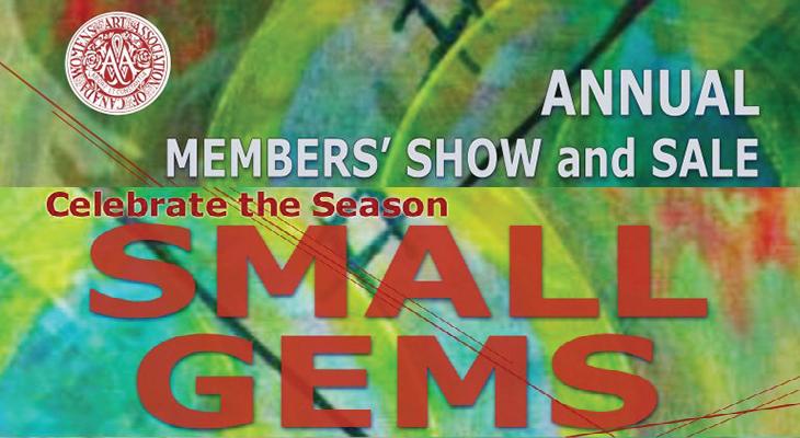 SMALL GEMS-Annual members show and sale