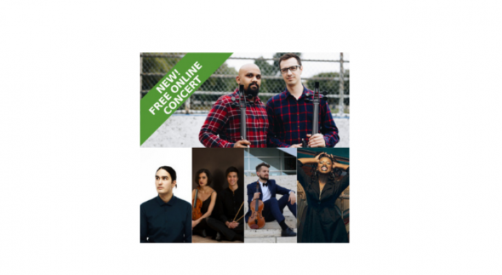 21C: New Music in a New World Featuring:  VC2 Cello Duo, Wesley Shen, Duo Holz, Ryan Davis, and Morgan-Paige Melbourne