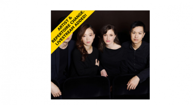 Charles Richard-Hamelin with Rolston String Quartet