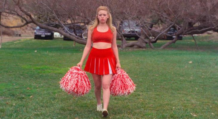 Megan arrives at conversion therapy camp in her cheerleader uniform.