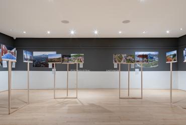 Images from the exhibition "Emerging Ecologies" at the Istituto Italiano di Cultura Toronto