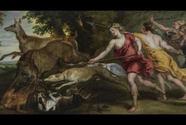 Diana and Her Nymphs Hunting