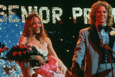 Sissy Spacek and William Katt at the senior prom